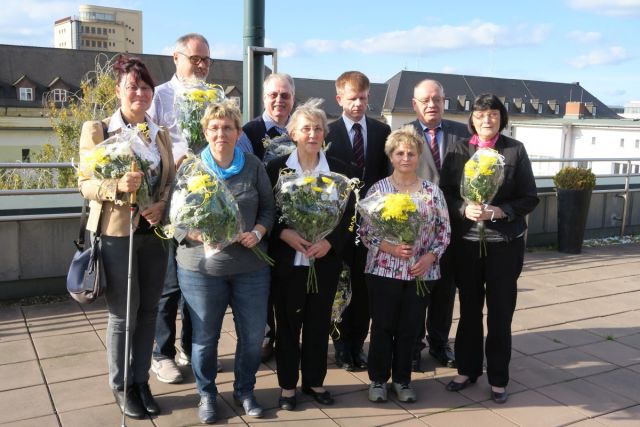 Gruppenfoto der Mitglieder des Landesvorstands